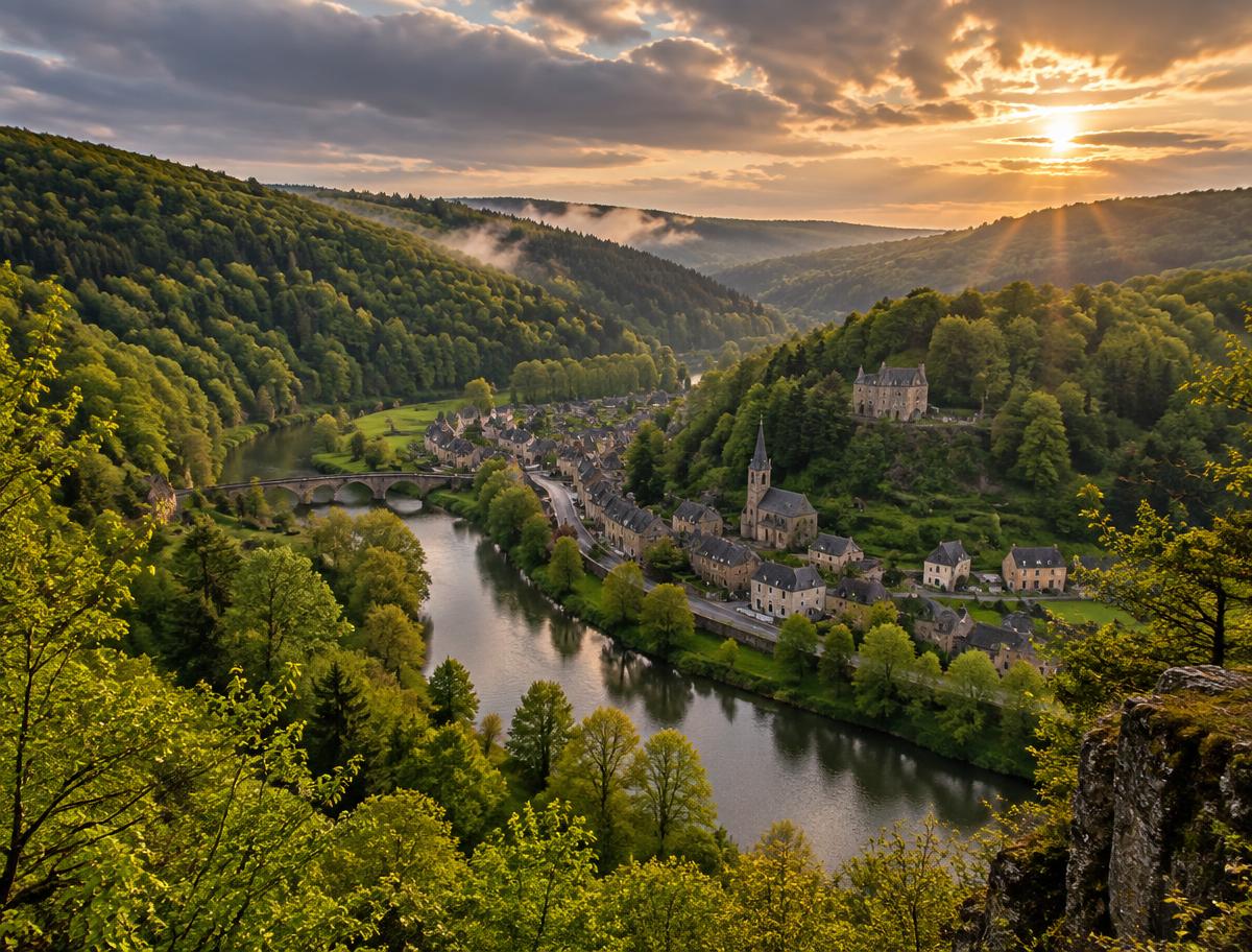 Paysage naturel belge